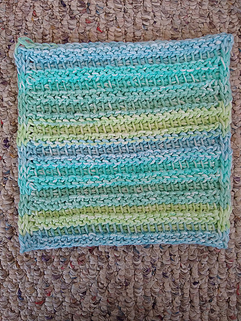 Textured Tunisian Towel