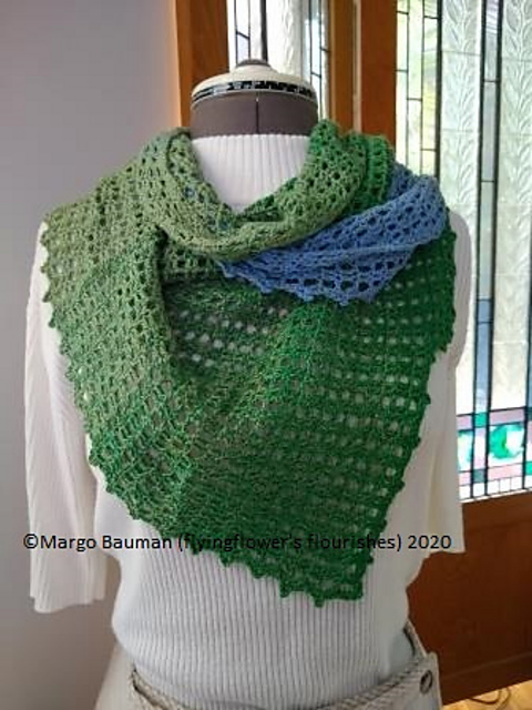 Lacy Lines Shawl