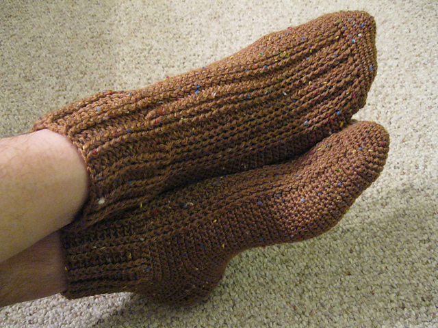 Ribs On Top Socks