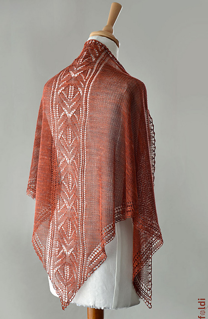 Firebird Shawl