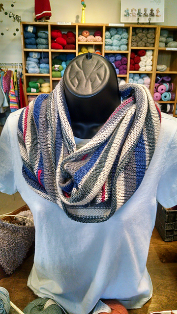 The Thin Pink Line Cowl