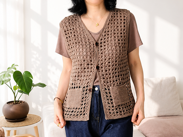 Pocket Mesh Vest