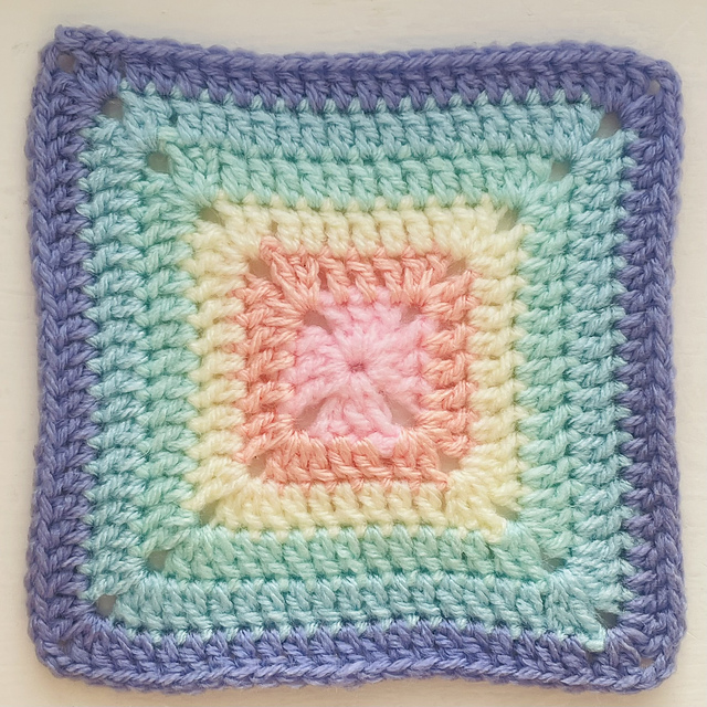 Ravelry: Solid Square Granny Square pattern by Forest Threads