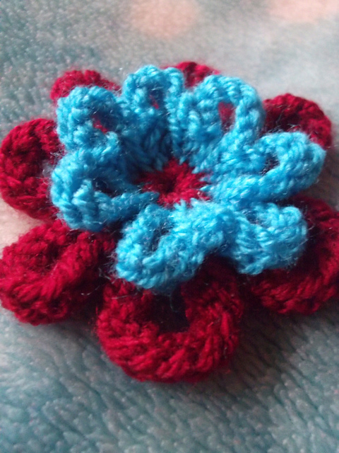 Knitted Flower