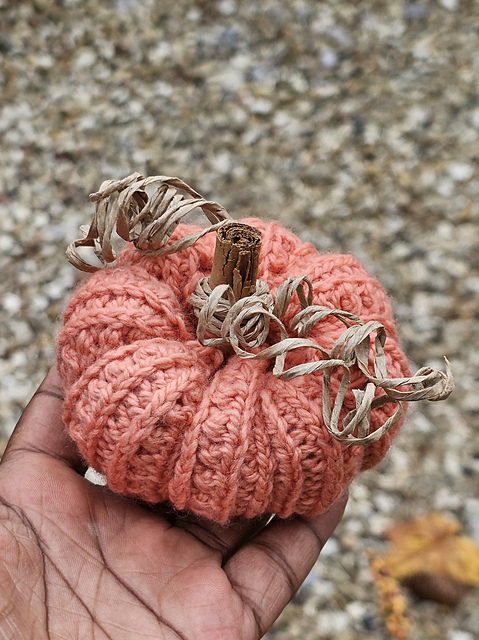 X Crossed pumpkin