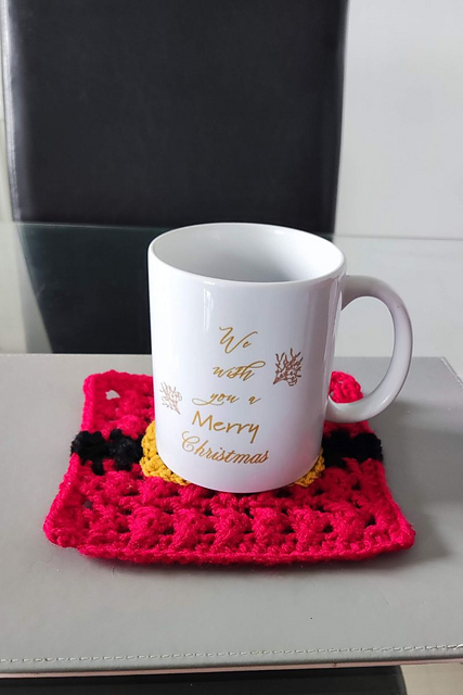 Santa Coaster