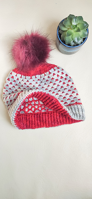 Honeycombe Reversible Beanie