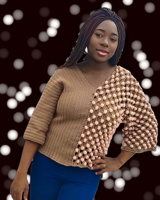 Blooming Bobbles Sweater