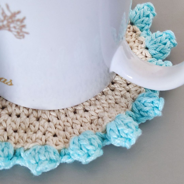 Round Bobble Coaster