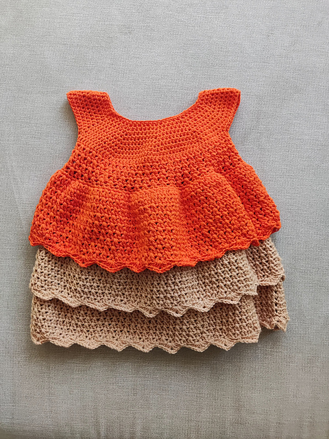 Lillian Flared Baby Dress