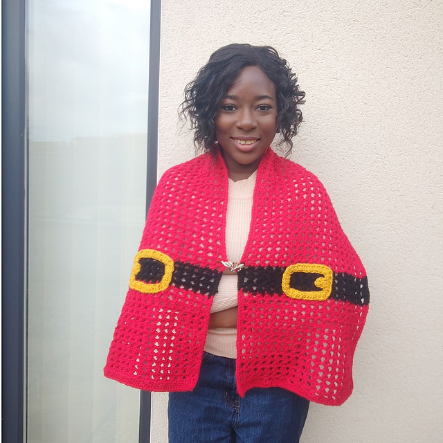 Santa Rectangular Scarf