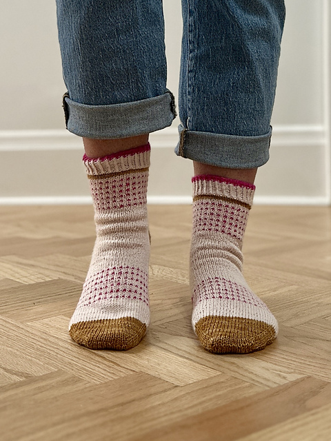 I'd Rather Dot... socks