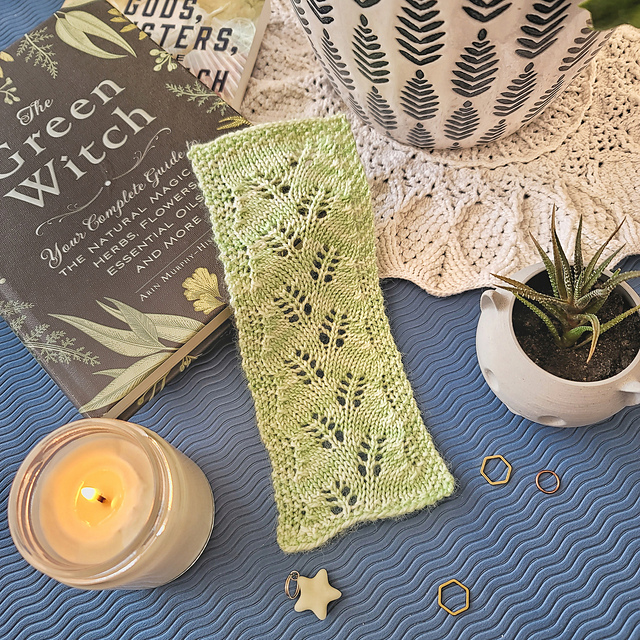 Fern Leaves Bookmark