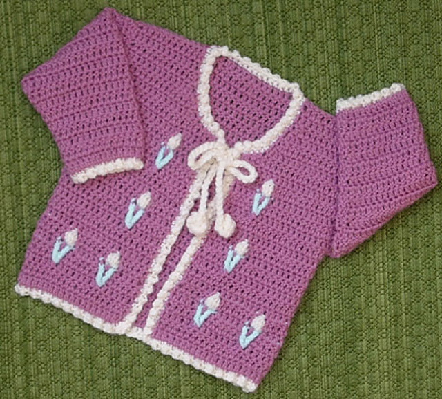Baby/Girls Cardigan No.213