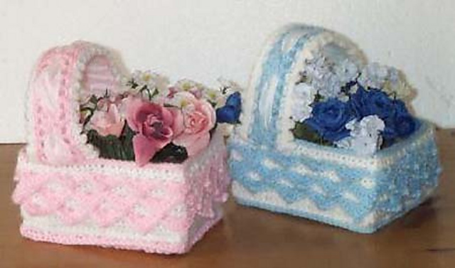 Cradle with Flowers No.109