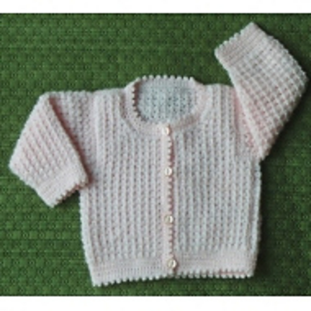 Tunisian/Afghan Cardigan No.94