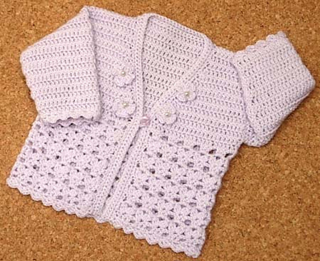 Childs Lacey Cardigan No.201