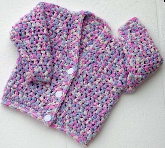 Childs Chunky Cardigan No.202