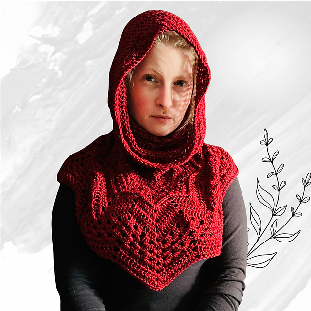 Stargazer Hooded Shawl
