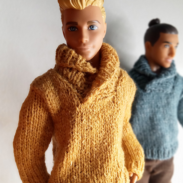 Shawl collar pullover