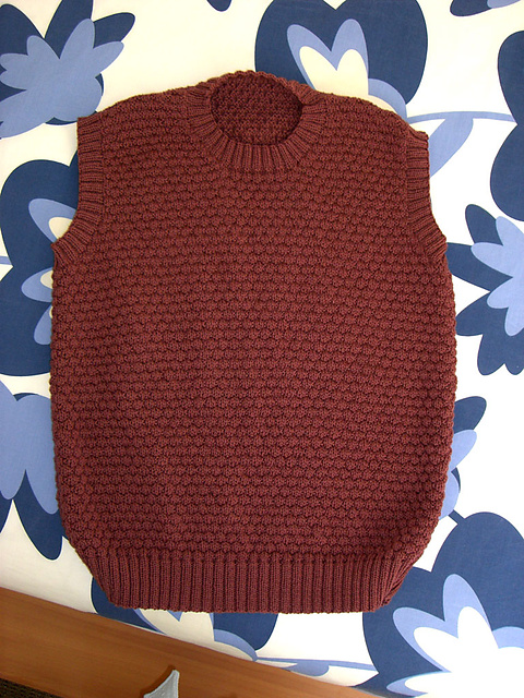 Woven Stitch Vest