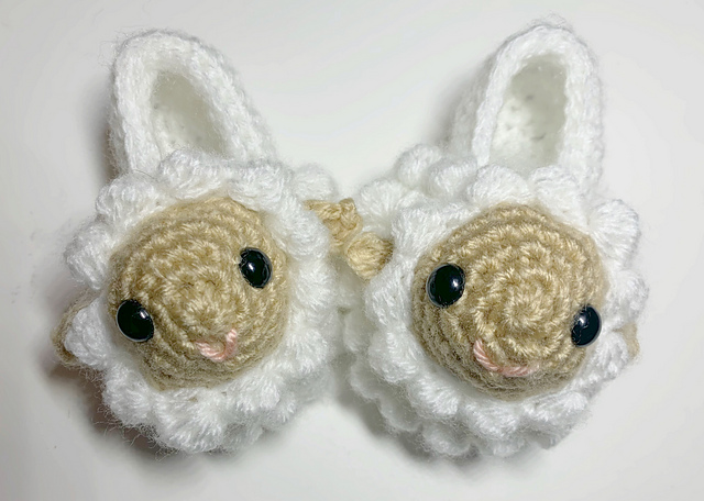 Sheep Baby Slippers