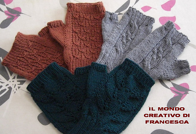Raccolta mezzi guanti "I TRE MOSCHETTIERI"
