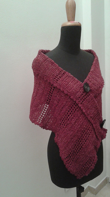 Crimson Shawl