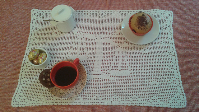 Libra placemat