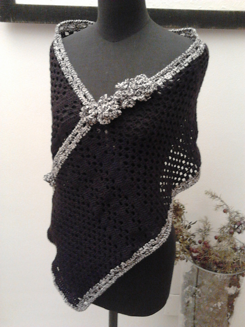 Brown Wool Shawl