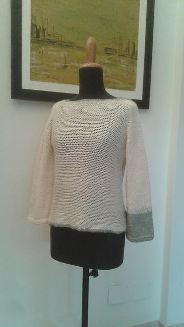 Snow white knitwear