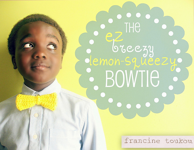 EZ Breezy Lemon-Squeezy Bowtie