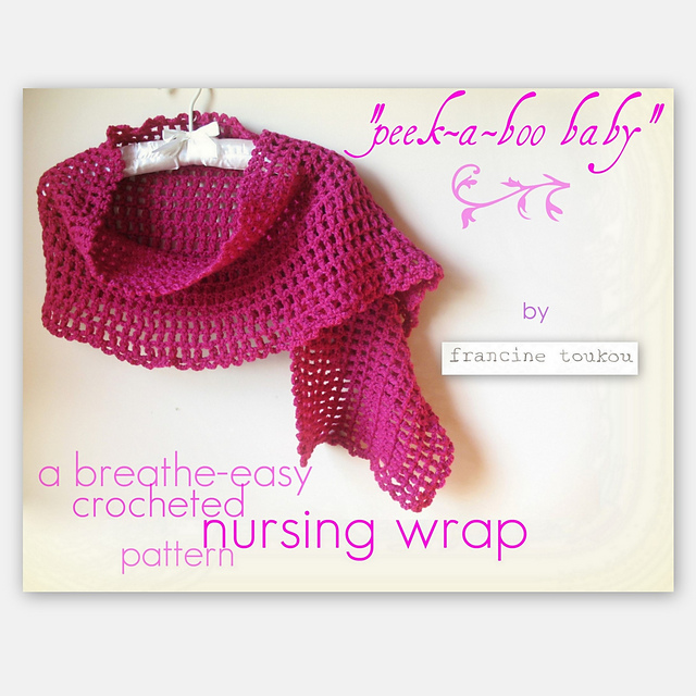"Peek-A-Boo Baby"  Breathe Easy Nursing Wrap