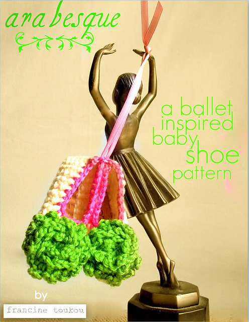 ARABESQUE ballet inspired baby shoes