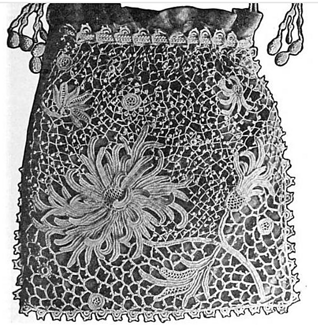 Chrysanthemum Opera Bag