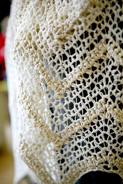 Linen Chevron Scarf