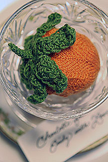 Ball Knitted Like an Orange