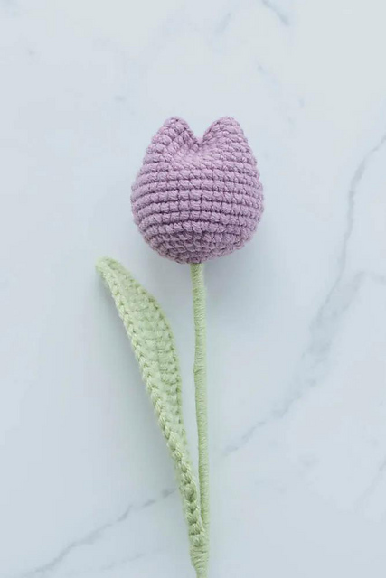 Stuffed tulip