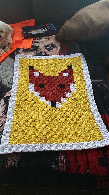 Ravelry: Fox graphgan pattern by Sweet Southern Stitches