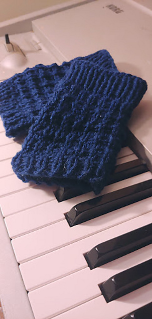 Bluebeard Fingerless Gloves