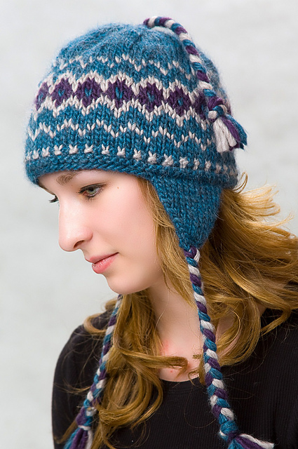 BAL（バル）の「【2021秋冬】HAND KNIT EAR FLAP HAT（ニット