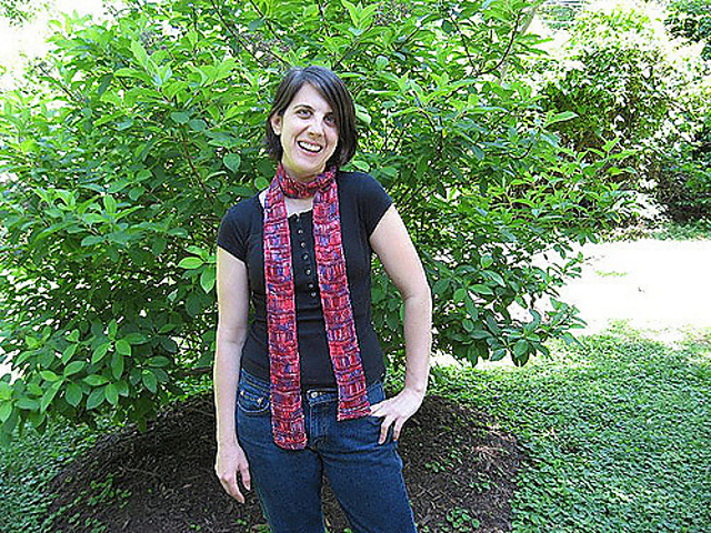Double Drop Stitch Scarf