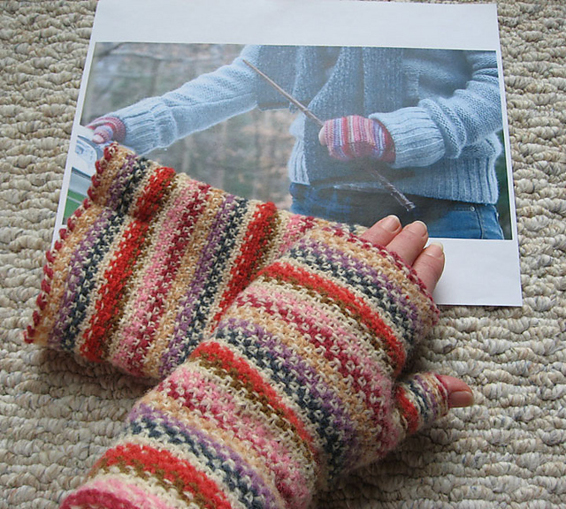 Hermione's Fingerless Mittens - Deathly Hallows