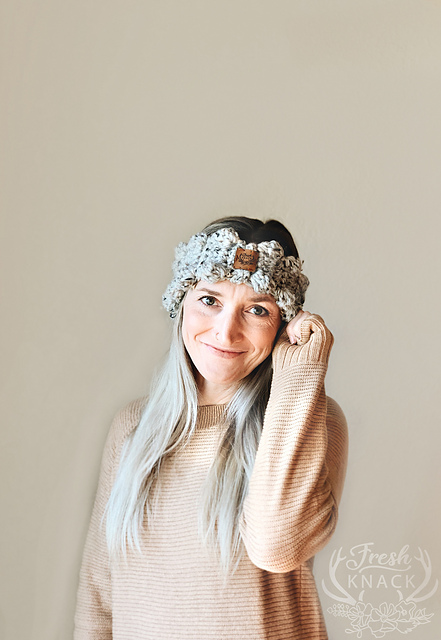 Double Bobble Ear Warmer