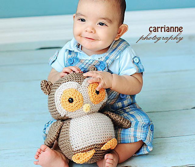 Amigurumi Nelson the Owl