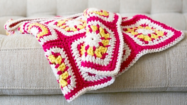 Bright Eyes Baby Blanket