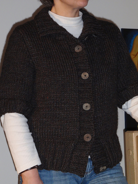 # 08 Kurzarmjacke / Short Sleeve Cardigan