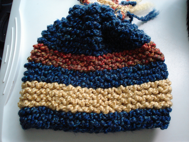 Striped Ski Hat