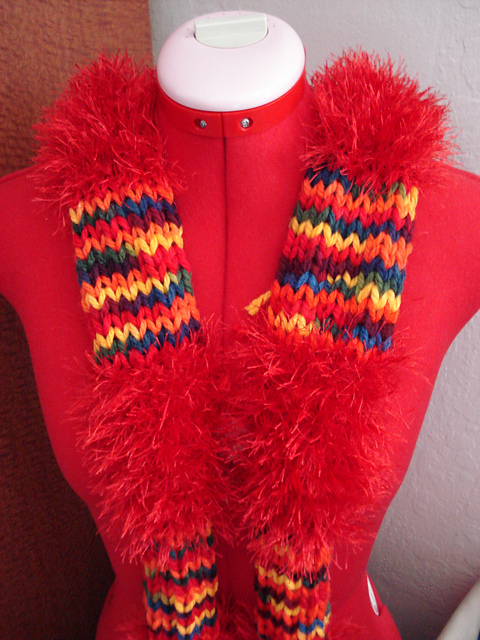 Quick Colorful Scarf