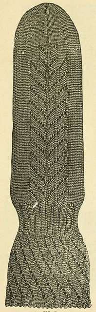 Rule 5: Ladies' Fancy Silk Mittens
